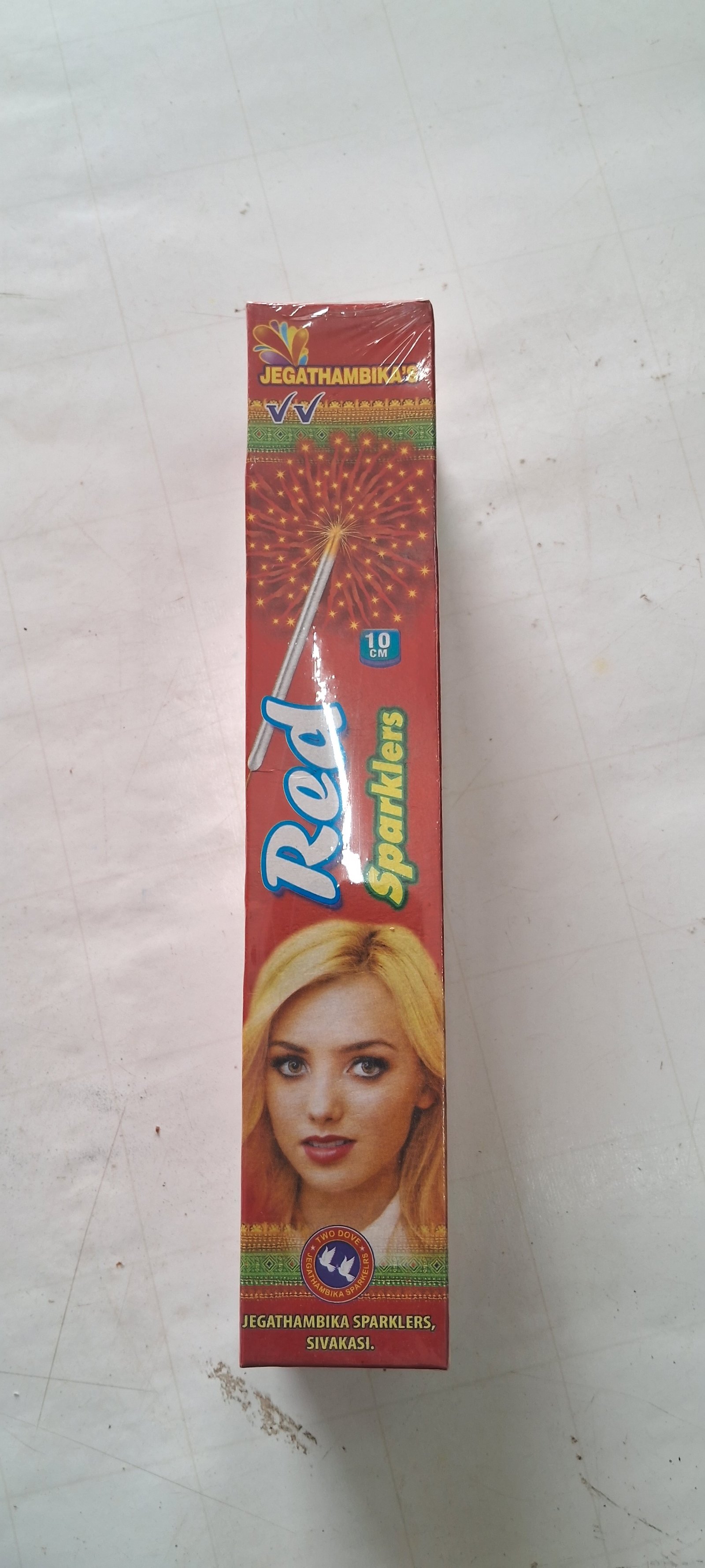 10 Cm Red Sparklers