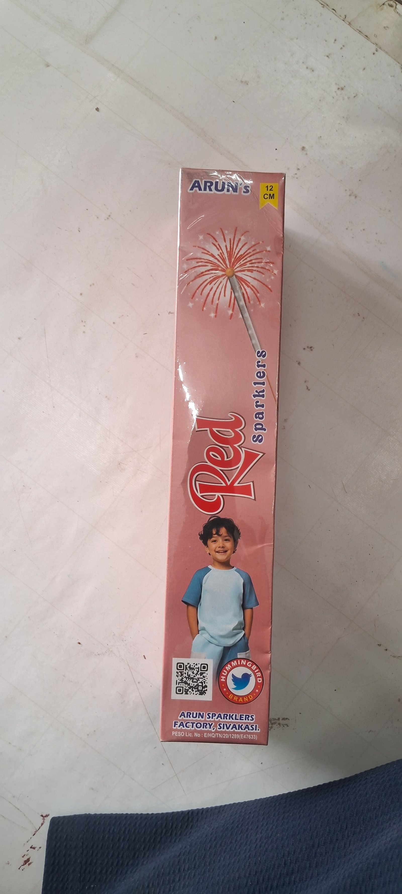 12 Cm Red Sparklers