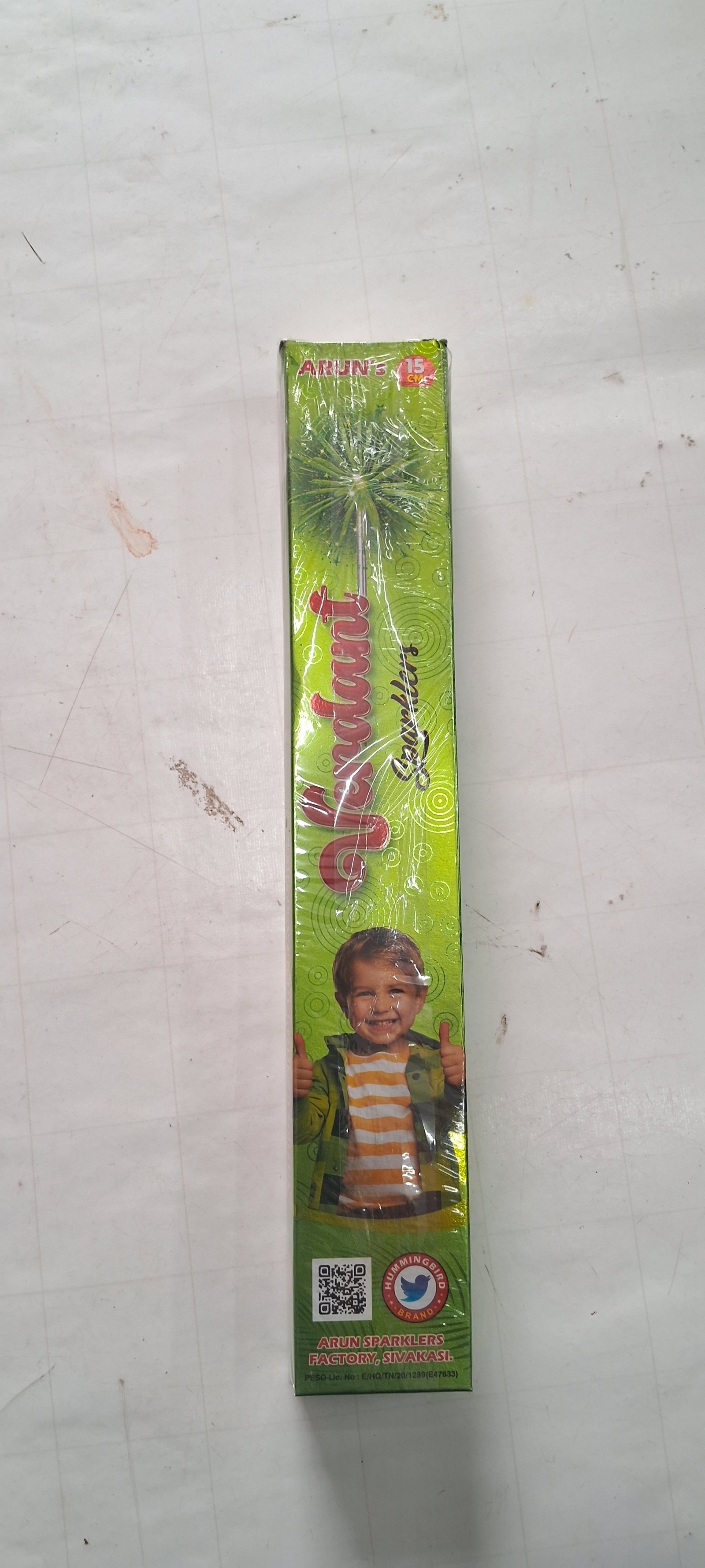 15 Cm Green Sparklers