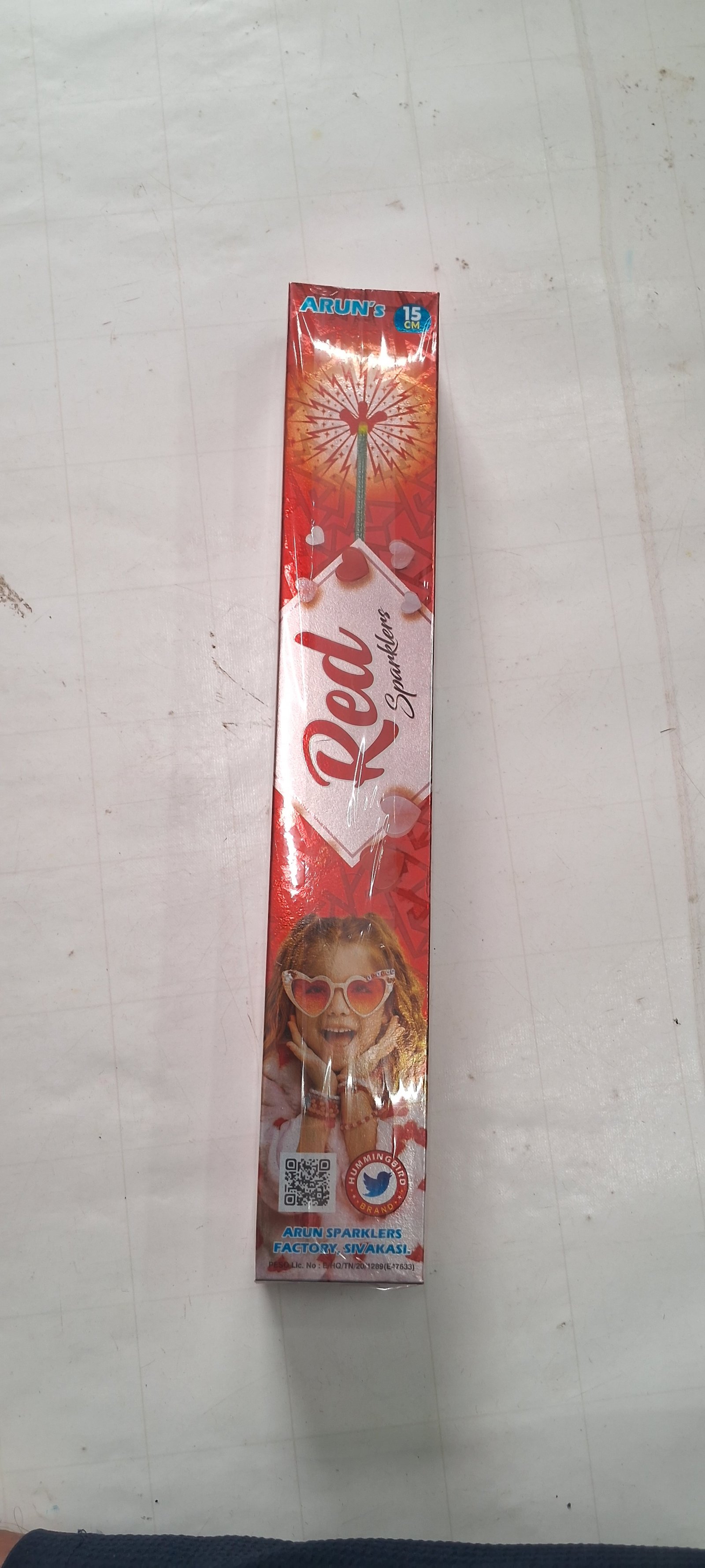 15 Cm Red Sparklers