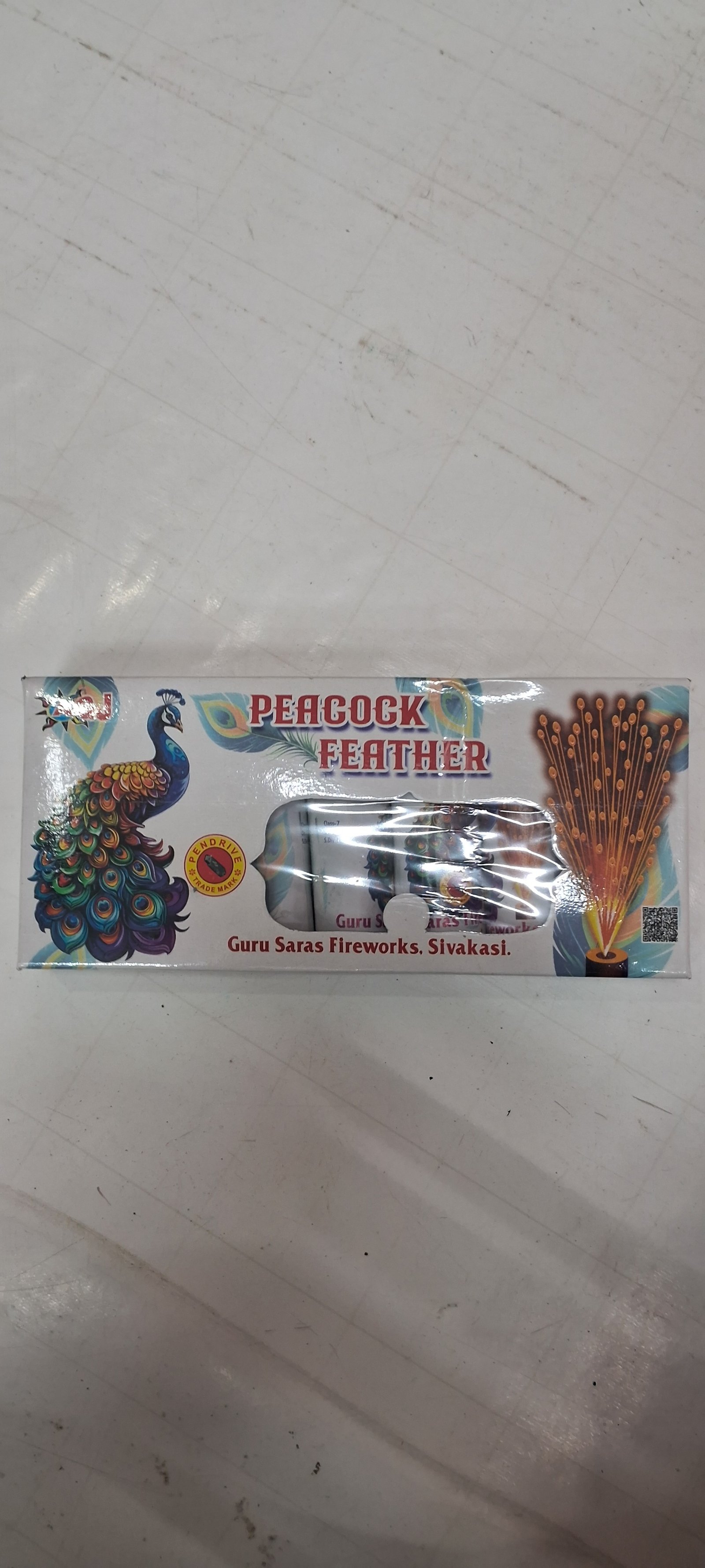Peacock Feather Drops